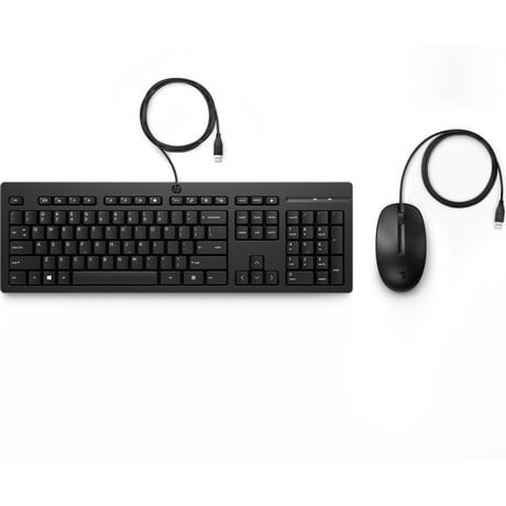 HP Inc. Zestaw Klawiatura i mysz 225 przewodowe G2 AX2Y7AA#ABB