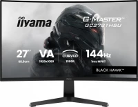 IIYAMA Monitor 27 cali GC2781HSU-B1 VA, FHD, 144Hz, 1ms, 2xUSB, 1500R, 350 cd, 4000:1, HDMI, DP, FreeSync -1920x1080 (48-144Hz), 2x2W