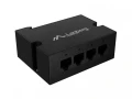Lanberg Przełącznik Din-Ge4-Bt-90w 1xIn 3xOut 1GB PoE Extender Gigabit Ethernet Din Rail Bt 90W
