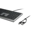 Kensington Klawiatura przewodowa KB515 EQ USB-C/USB-A