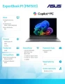 Asus Notebook ExpertBook P3 PM3406CKA-NZ0142X -Ryzen Al 7 350/Radeon 860M/16GB/512GB/14 WQXGA/Win 11PRO/3YRS Copilot+PC