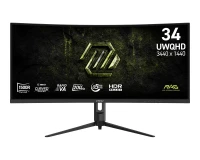 MSI Monitor 34 cale MAG 342CQRF E20 UWQHD/Curved/200Hz/czarny