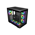 Cooler Master Obudowa Elite 600 black 7*ARGB Fan Version + Hub