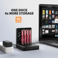 AXAGON ADSA-M2C44 Stacja dokująca USB4 dla 4x M.2 NVMe SSD z funkcją klonowania dysków bez komputera