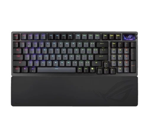 Asus Klawiatura gamingowa ROG Azoth 96 M901 BT/RF/USB-C/OLED/Wrist/Black