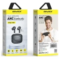 AWEI Słuchawki bluetooth 5.3 TA6 ANC czarne TWS
