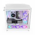NZXT Obudowa H9 FLOW RGB Midi tower z oknem biała
