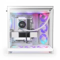 NZXT Obudowa H9 FLOW RGB Midi tower z oknem biała