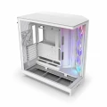 NZXT Obudowa H9 FLOW RGB Midi tower z oknem biała