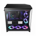 NZXT Obudowa H9 Flow RGB+ Midi Tower z oknem czarna