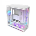 NZXT Obudowa H9 FLOW RGB+ Midi tower z oknem biała