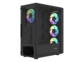 Fury Obudowa Shobo SH8F ARGB Midi tower z oknem czarna