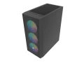 Fury Obudowa Shobo SH8F ARGB Midi tower z oknem czarna