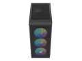 Fury Obudowa Shobo SH8F ARGB Midi tower z oknem czarna