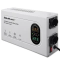 Qoltec Stabilizator napięcia AVR 2000VA | 1200W | Toroidalny transformator