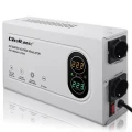 Qoltec Stabilizator napięcia AVR 2000VA | 1200W | Toroidalny transformator