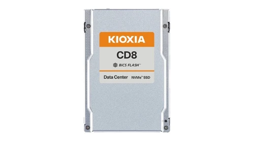 Kioxia Dysk SSD CD8-R 7680GB U.2 NVMe Gen.4 1x4 DWPD 1 3D TLC BiCS Flash Data Center NVMe non-SED SIE PLP
