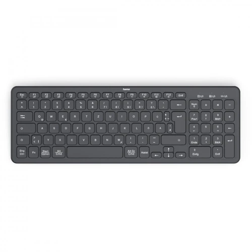 Hama Klawiatura WK-300 bezprzewodowa Czarna