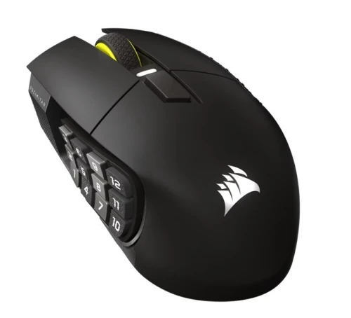 Corsair Mysz bezprzewodowa Scimitar Elite Wireless SE Gun Metal 33000 DPI