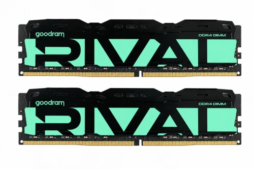 GOODRAM Pamięć do PC DDR4 Rival Radiant 32GB (2*16)/3200 CL16 zielona