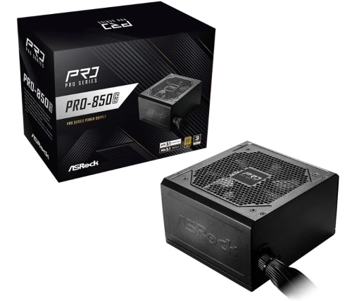 ASRock Zasilacz PRO-850G 850W 80PLUS GOLD NON MODULAR