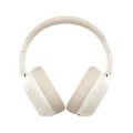 Baseus Słuchawki nauszne bluetooth 5.3 BASS 35 MAX beżowe