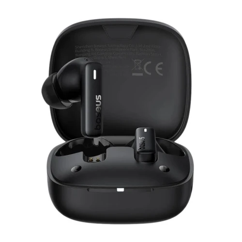 Baseus Słuchawki douszne Bluetooth 5.3 BOWIE E19 czarne