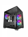 TACENS Obudowa MARS MC-VIEW3 Czarna mATX 3xARGB