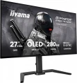 IIYAMA Monitor 27 cali GOB2701QSC-B1 OLED,280Hz,65W,2xHDMI,DP                1500 cd/m? (Szczytowa, HDR), 2560 x 1440, 1500000:1, 0.03ms, 2xHDMI,DP,US