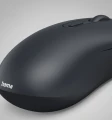 Hama Mysz przewodowa usb-C CM-200 czarna
