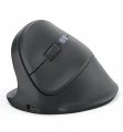 Hama Mysz ergonomiczna EWM-600 czarna dla leworęcznych