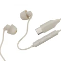 Hama Słuchawki dokanałowe Calm usb-c piaskowe