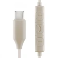 Hama Słuchawki dokanałowe Calm usb-c piaskowe