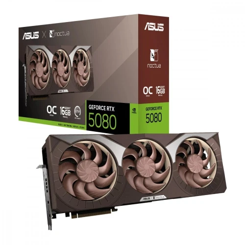 Asus Karta graficzna GeForce RTX 5080 NOCTUA OC 16GB GDDR7 256bit 3DP/HDMI