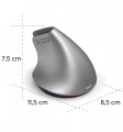 Hama Mysz ergonomiczna multi device EWM-700 grafitowa