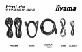 IIYAMA Monitor  17 cali ProLite T1731SR-B2S TN,RESISTIVE,HDMI,DP,VGA,250cd,1000:1,  5ms