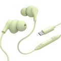 Hama Słuchawki dokanałowe curly usb-c zielone