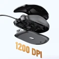 Ugreen Mysz przewodowa optyczna 1200 DPI - czarna