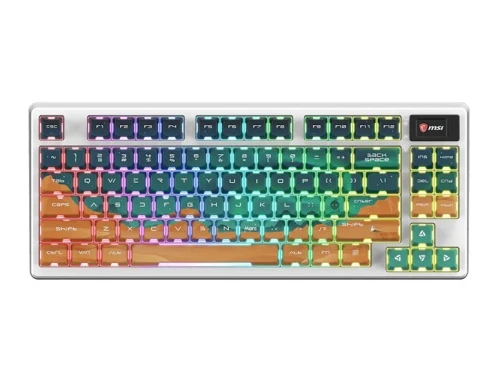 MSI Klawiatura bezprzewodowa Forge GK600 TKL Mars US