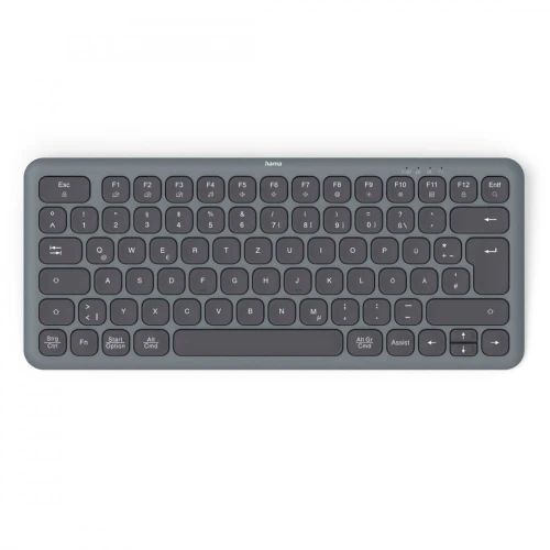 Hama Klawiatura WK-500 multi device Czarno-szara