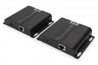 Digitus Przedłużacz (Extender) HDMI IP/Cat.5/6/7 120m 4K PoE HDCP 1.4 IR audio (zestaw)
