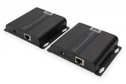 Digitus Przedłużacz (Extender) HDMI IP/Cat.5/6/7 120m 4K PoE HDCP 1.4 IR audio (zestaw)
