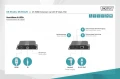 Digitus Przedłużacz (Extender) HDMI IP/Cat.5/6/7 120m 4K PoE HDCP 1.4 IR audio (zestaw)