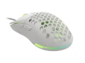 Natec Mysz Genesis Krypton 750 8000DPI RGB lekka biała