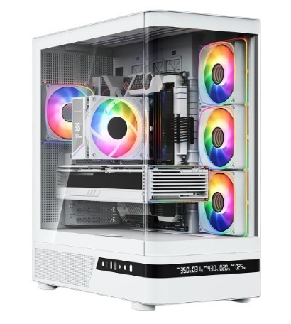 MODECOM Obudowa Volcano AQ200 ARGB MIDI WHITE