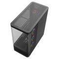 MODECOM Obudowa VOLCANO AQ100 MID ARGB szkło 4 wentylatory czarna