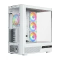 MODECOM Obudowa VOLCANO AQ100 MID ARGB szkło 4 wentylatory biała