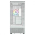 MODECOM Obudowa VOLCANO AQ300 MID RGB GLASS 4 wentylatory biała