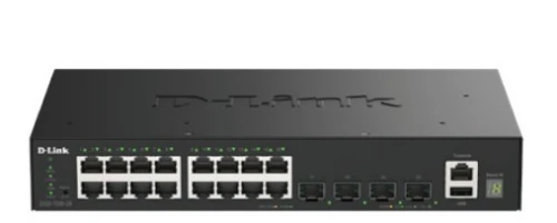 D-Link Przełącznik zarządzalny DGS-1530-20/E 16 Ports GE + 4 Ports 10G SFP+ Smart