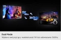 Samsung Monitor 27 cali Odyssey G80HF IPS 5120x2880 5K 16:9 2xHDMI 1xDP 2xUSB 3.2 1ms 360/180Hz HAS+PIV płaski 3Yd2d (LS27HG806EFXEN)